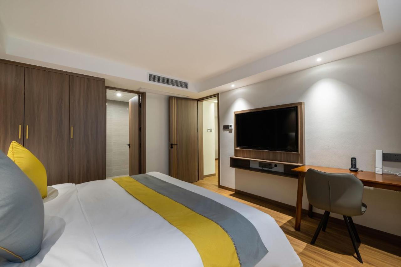 Citadines Zhengda Mall Hefei Esterno foto